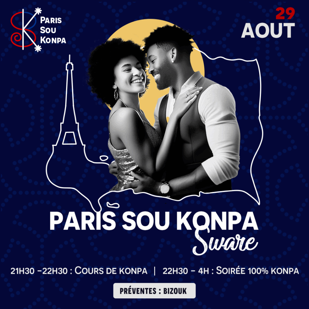 Soirée Konpa à Paris en Aout 2025