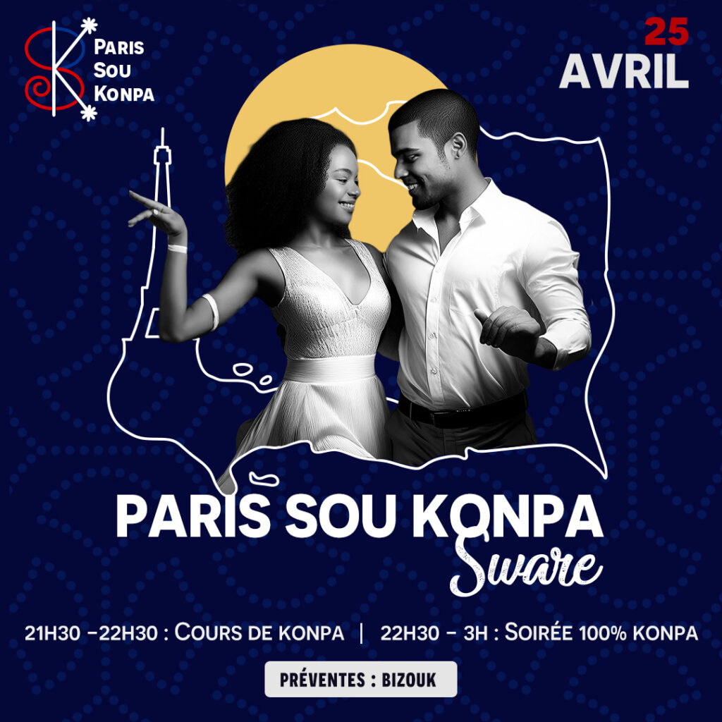Soirée Konpa à Paris Avril 2026